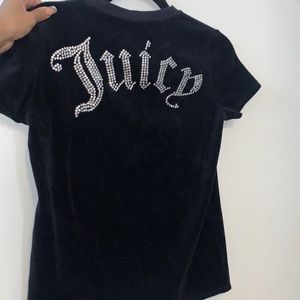 Juicy Velvet black shirt 🤍